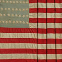 Early American cotton flag