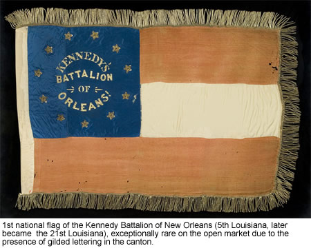 antique confederate flag