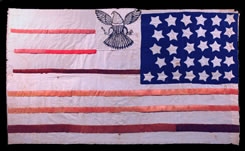 antque american flag