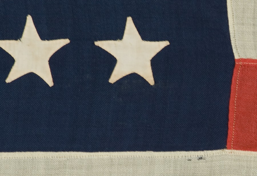 35 STARS, CIVIL WAR PERIOD, WEST VIRGINIA STATEHOOD, 18631865, AN